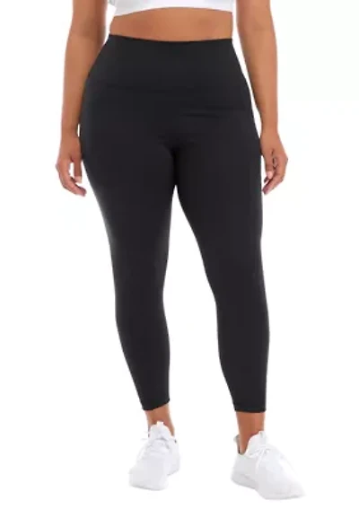 Plus High Rise Ankle Leggings