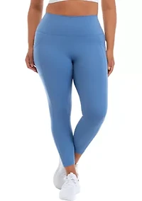 Plus High Rise Ankle Leggings