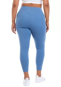 Plus High Rise Ankle Leggings