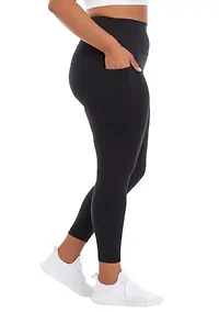 Plus High Rise Ankle Leggings