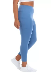 Plus High Rise Ankle Leggings