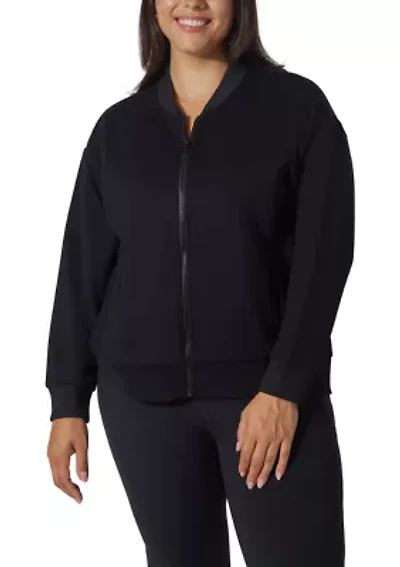 Plus Scuba Varsity Bomber Jacket