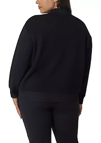 Plus Scuba Varsity Bomber Jacket
