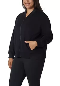 Plus Scuba Varsity Bomber Jacket