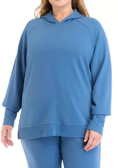 Plus Terry Brushed Hoodie