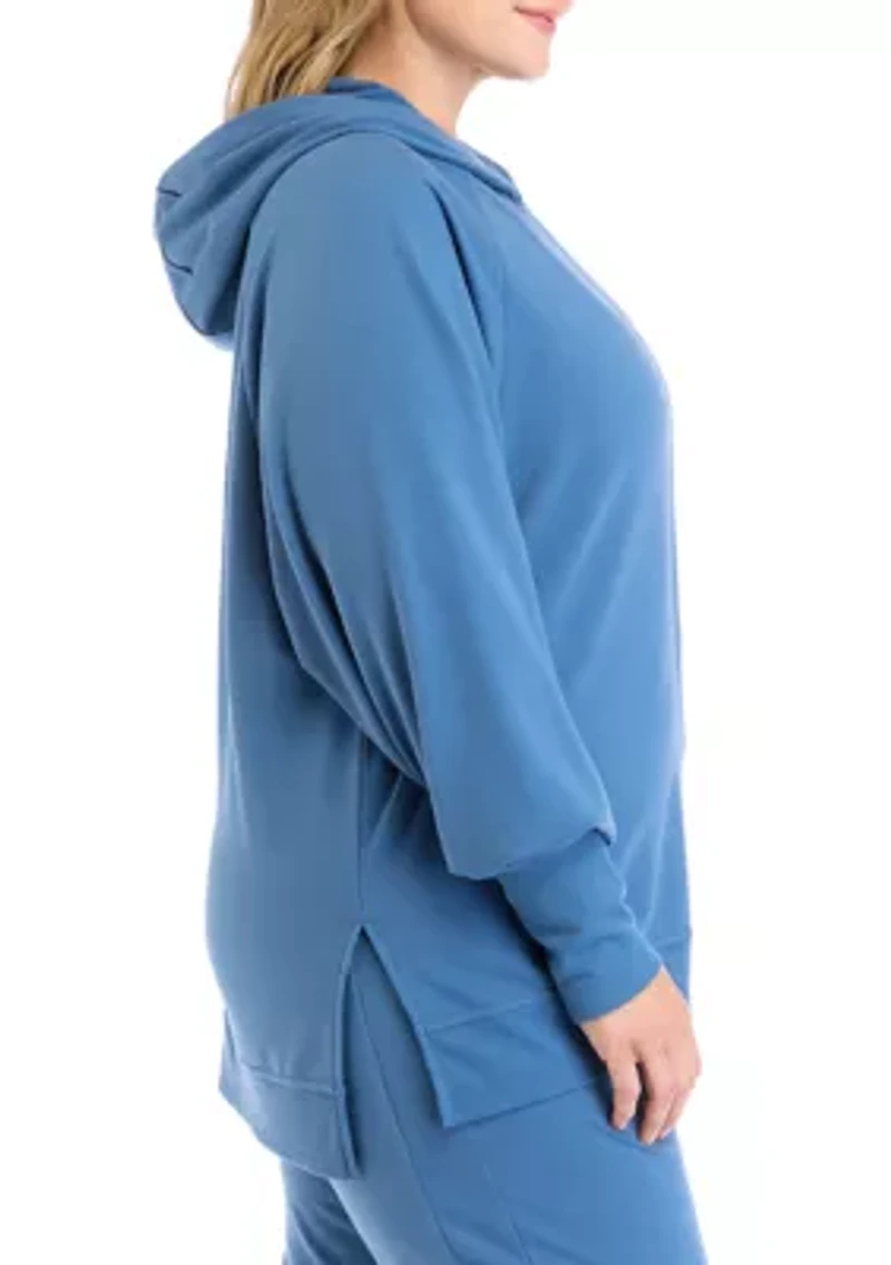 Plus Terry Brushed Hoodie