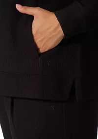 Plus Scruba Rib Crew Pullover