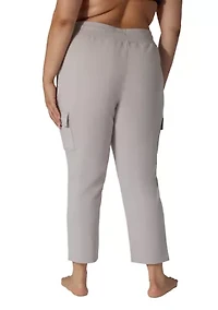 Plus Scuba Jamie Tapered Pants with Cargo Pockets