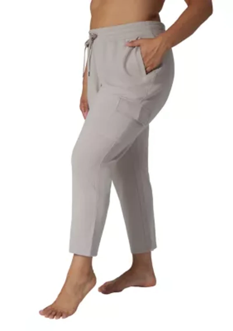 Plus Scuba Jamie Tapered Pants with Cargo Pockets