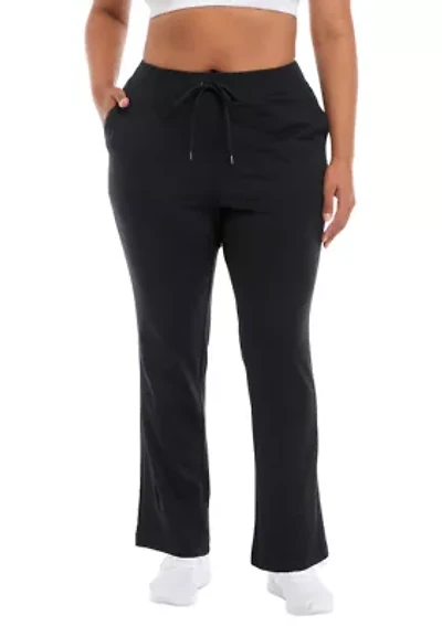 Plus Lux Avenue Straight Leg Pants