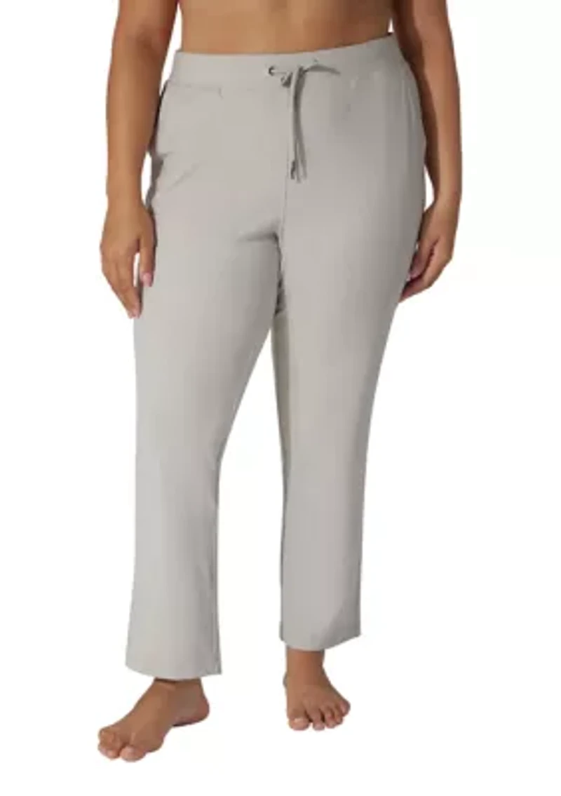 Plus Lux Avenue Straight Leg Pants