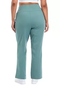 Plus Lux Avenue Straight Leg Pants