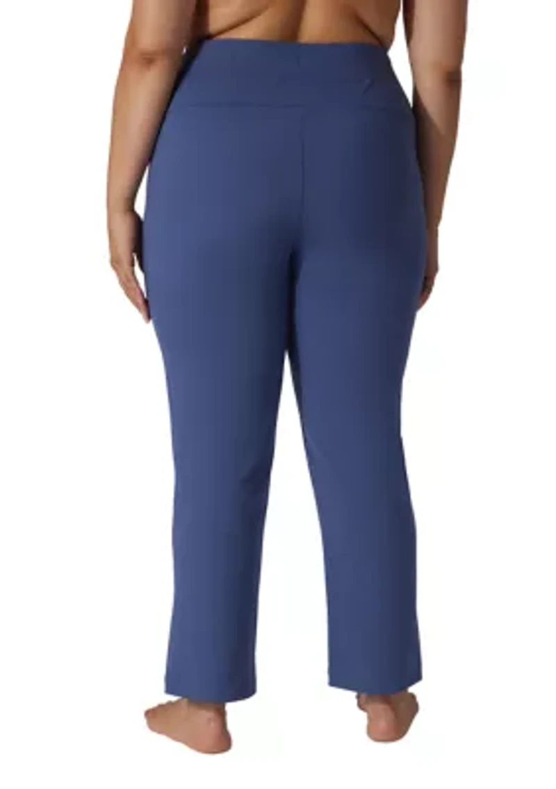Plus Lux Avenue Straight Leg Pants
