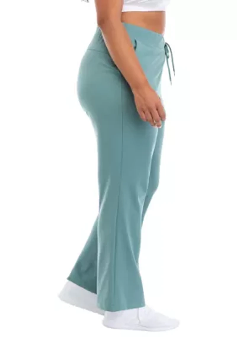 Plus Lux Avenue Straight Leg Pants