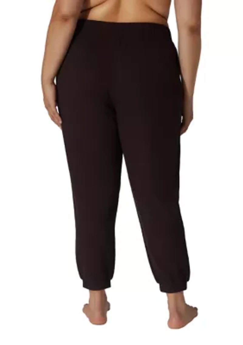 Plus Scuba Rib Joggers