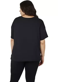 Plus Super Soft Boxy Top