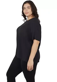 Plus Super Soft Boxy Top