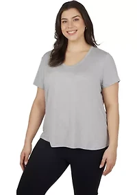 Plus V-Neck T-Shirt