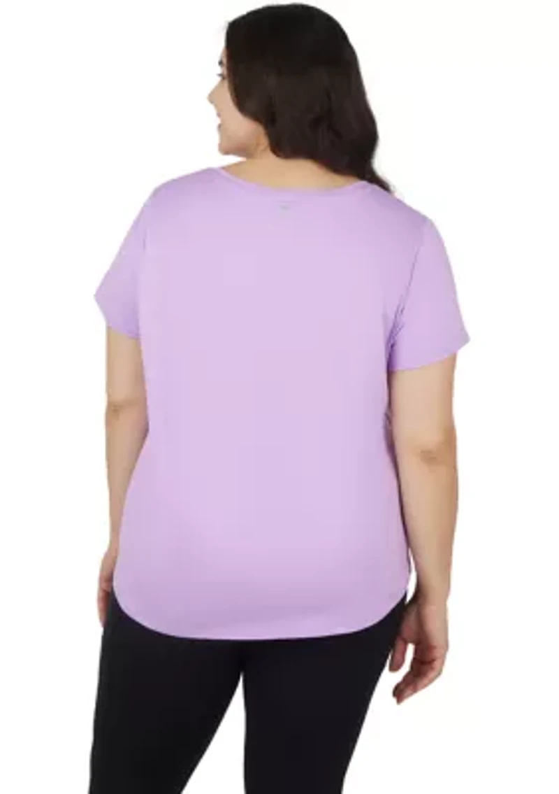 Plus V-Neck T-Shirt