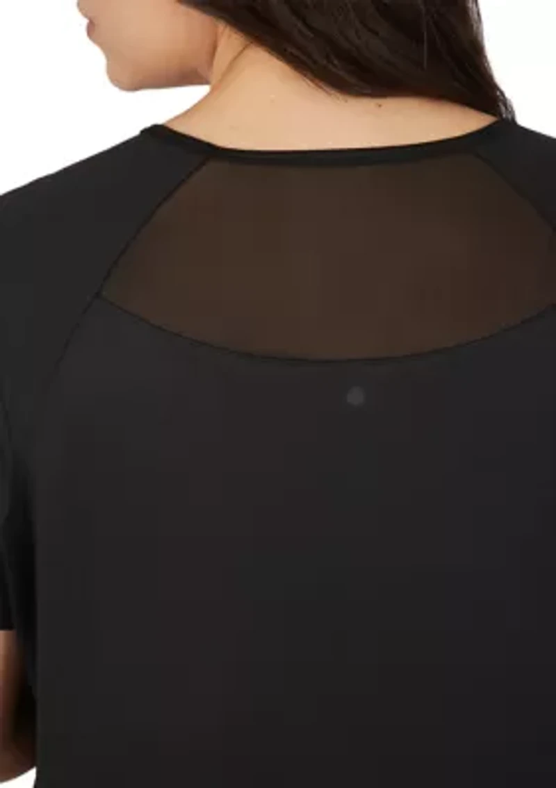 Plus Crew Neck Raglan Tessa T-Shirt