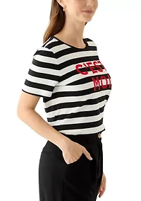 Women's C'est Moi Short Sleeve Stripe T-Shirt