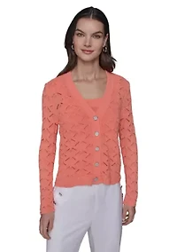 Women's Feather Fan Cardigan
