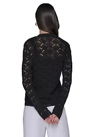 Women's Feather Fan Cardigan