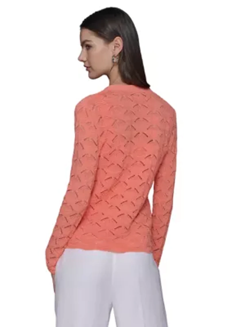 Women's Feather Fan Cardigan