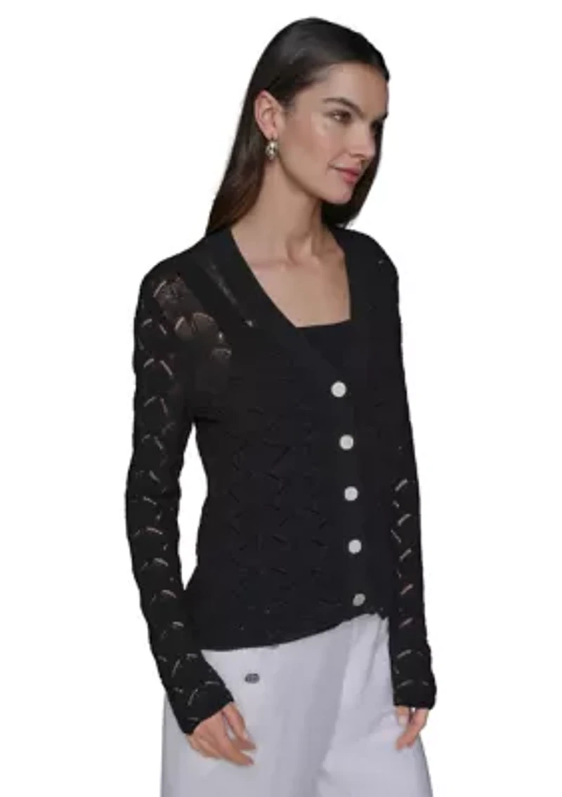 Women's Feather Fan Cardigan