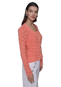 Women's Feather Fan Cardigan