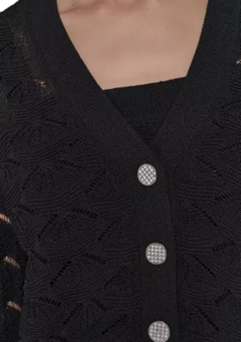 Women's Feather Fan Cardigan