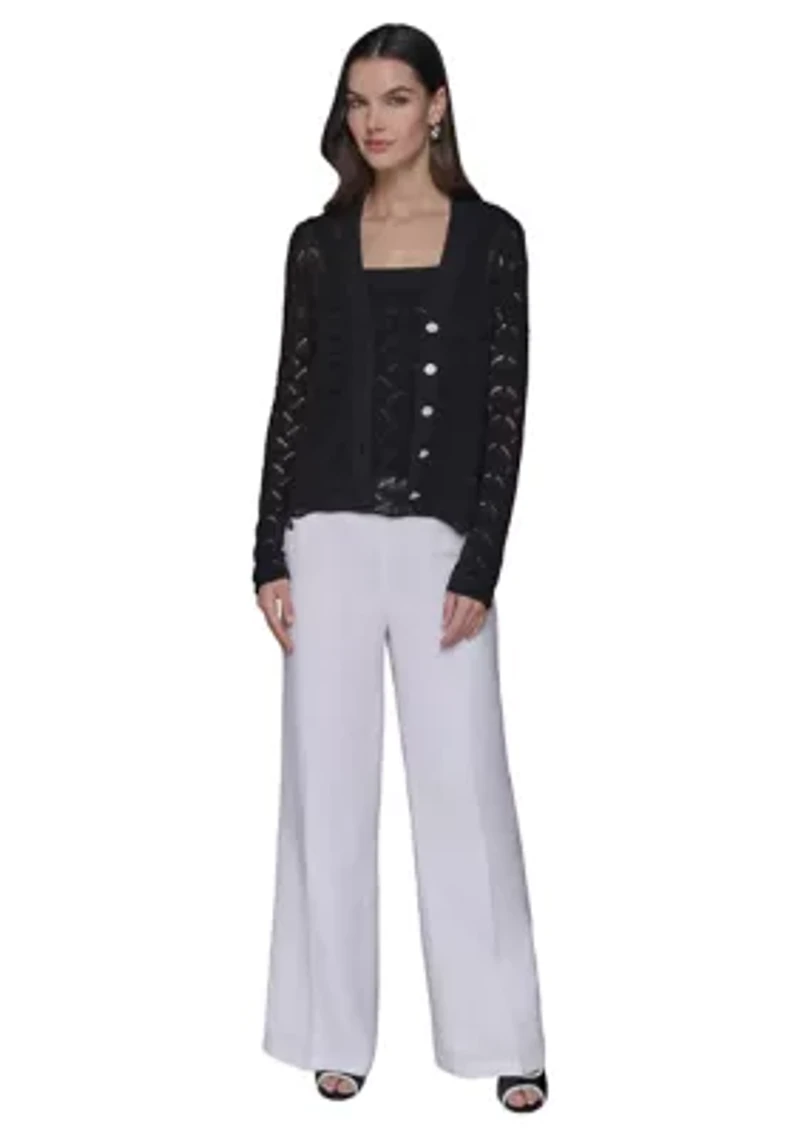 Women's Feather Fan Cardigan