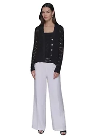 Women's Feather Fan Cardigan