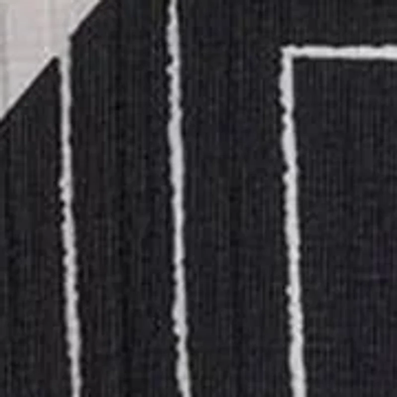 Women's Geometric Square Printed Camp Shirt