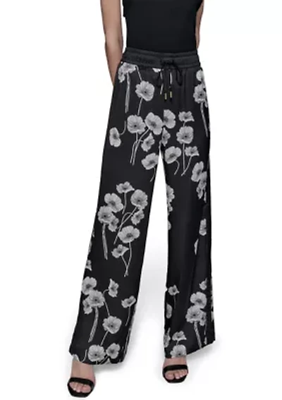 Women's Floral Printed Soft Pants