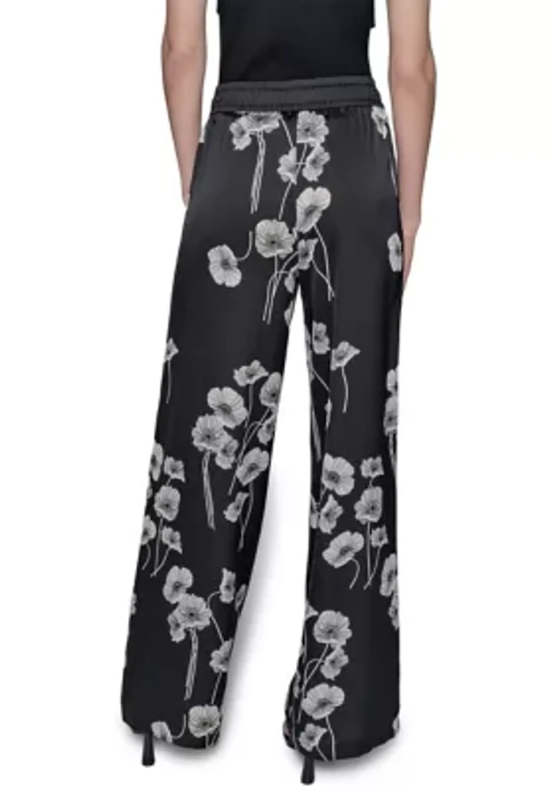 Women's Floral Printed Soft Pants
