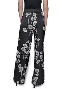 Women's Floral Printed Soft Pants