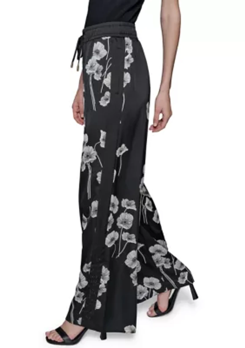 Women's Floral Printed Soft Pants