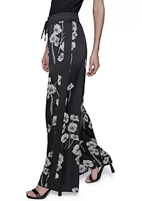 Women's Floral Printed Soft Pants