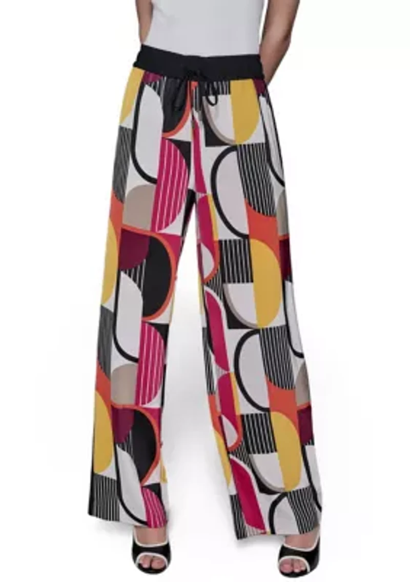 Women's Geo Printed Soft Pants