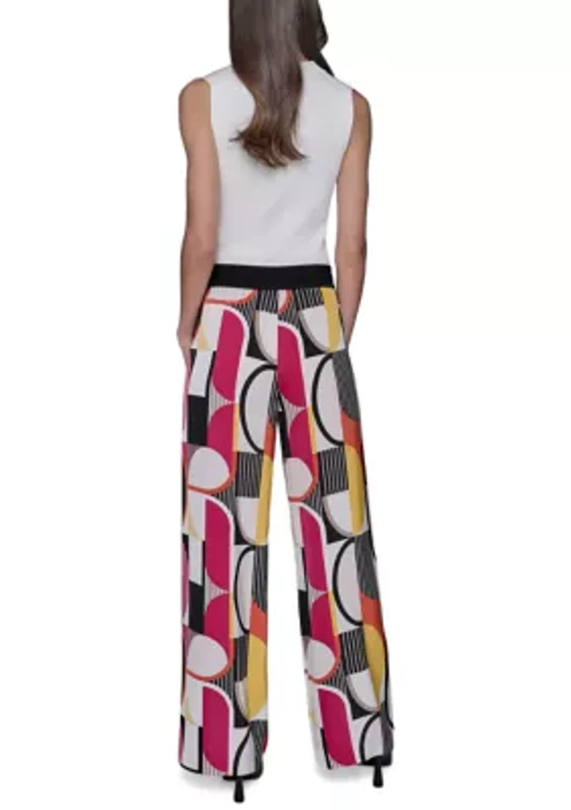 Women's Geo Printed Soft Pants