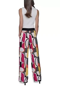 Women's Geo Printed Soft Pants