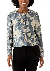 Women's Embroidered Floral Lady Jacket