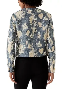 Women's Embroidered Floral Lady Jacket