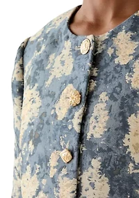 Women's Embroidered Floral Lady Jacket