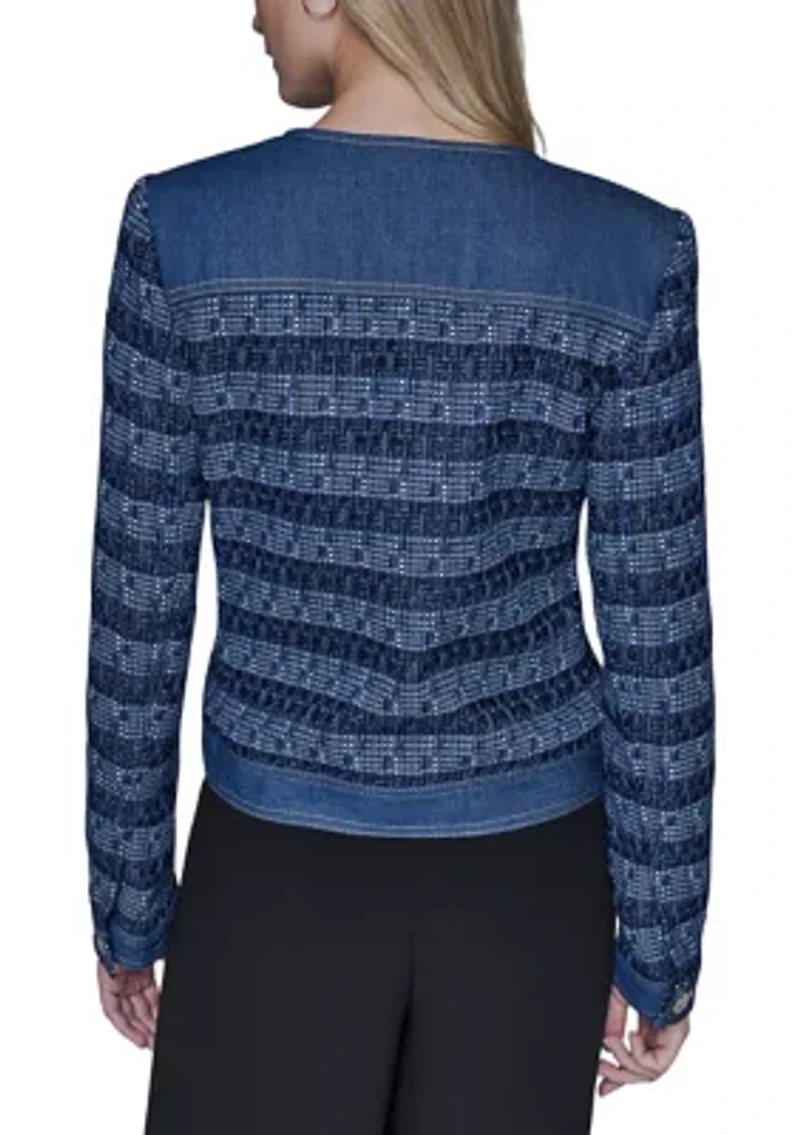 Women's Long Sleeve Denim Jacket