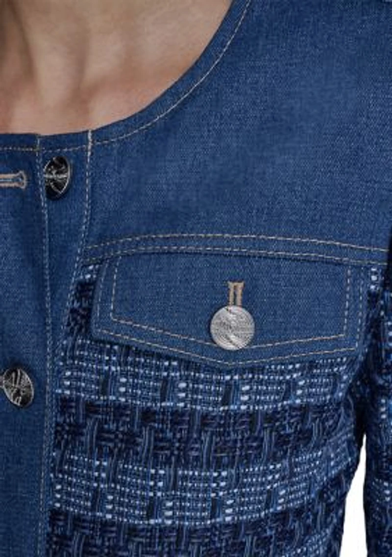 Women's Long Sleeve Denim Jacket