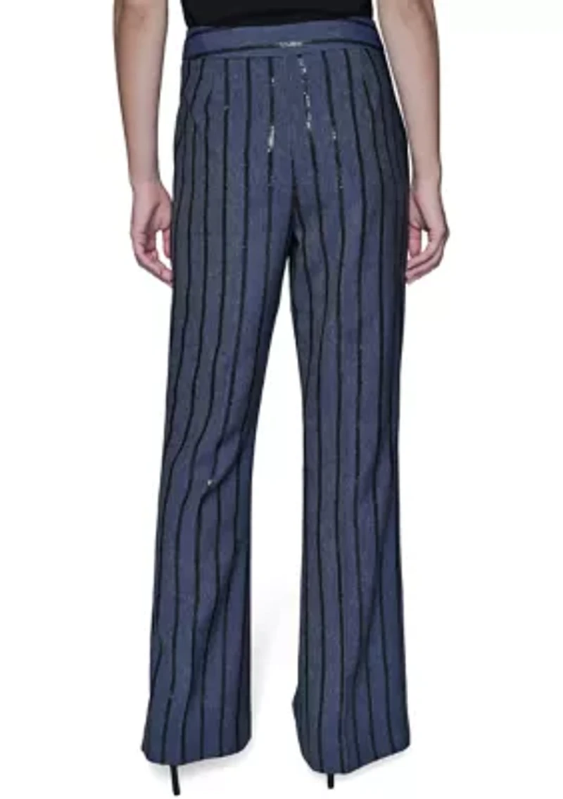 Women's Pinstripe Pants