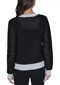 Women's Button Front Sweater