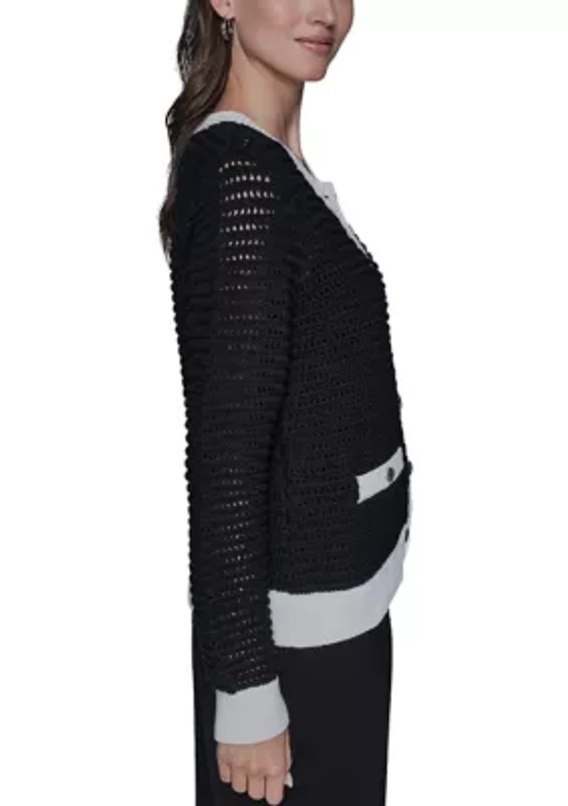 Women's Button Front Sweater